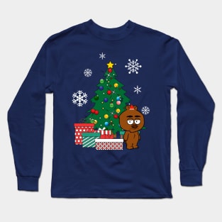 Malloy Around The Christmas Tree Brickleberry Long Sleeve T-Shirt